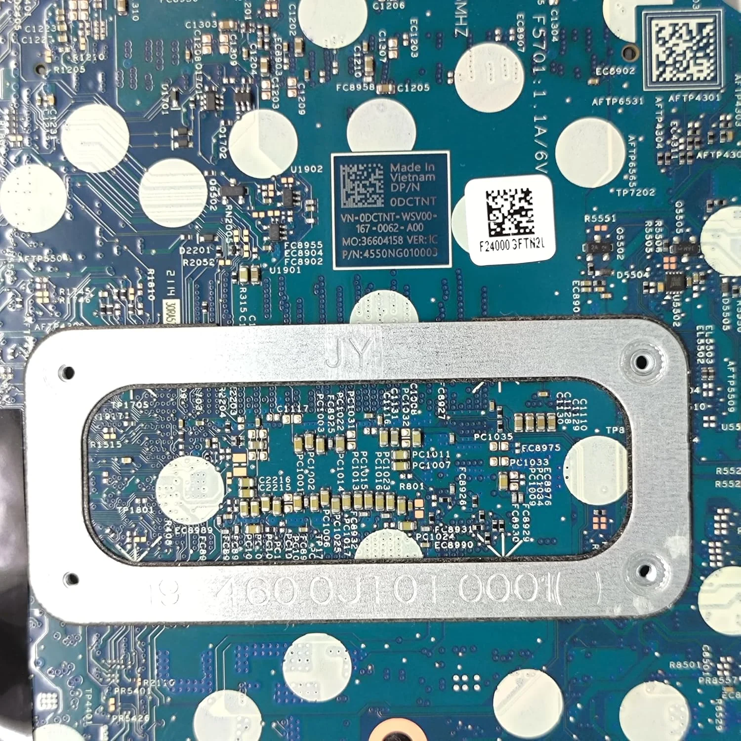 مادربرد جایگزین لپ تاپ مدل Cyborg-L15 TGL 203070-1 برای Dell Latitude 3420 3520، پردازنده i5-1135G7، شماره قطعه 0DCTNT DCTNT