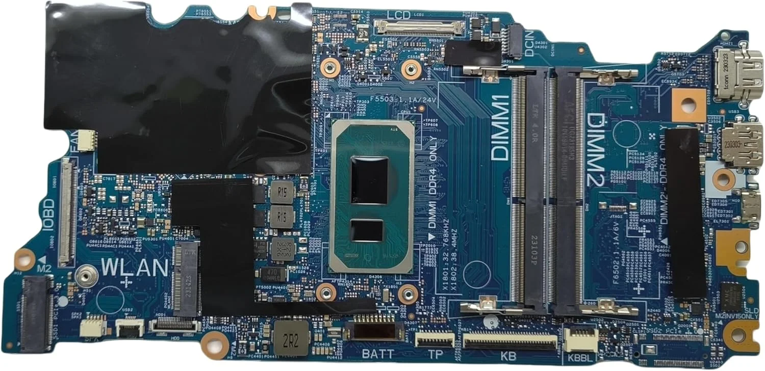 مادربرد جایگزین لپ تاپ 213093-1 Cyborg-L14 TGL New PD برای Dell Latitude 3520، برد اصلی با پردازنده i3-1115G4، شماره قطعه 0JHVK6 JHVK6