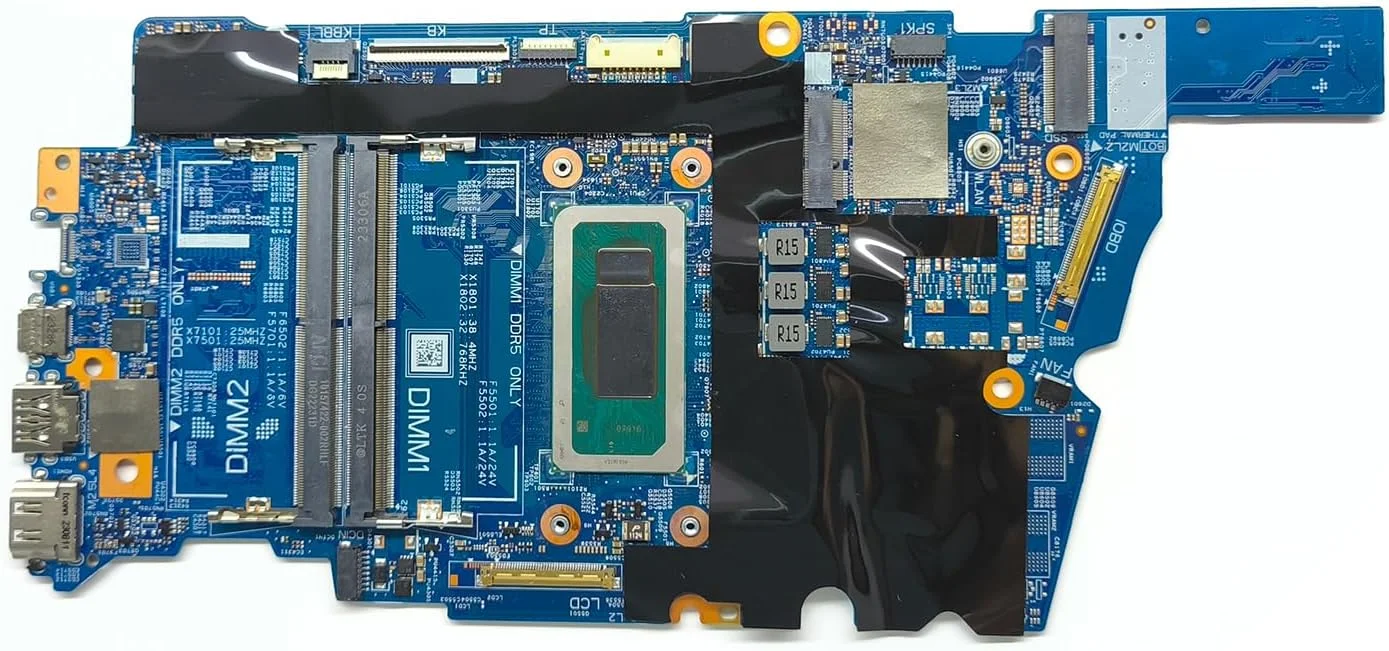 مادربرد جایگزین لپ تاپ ODIN N ADL DDR5 UMA 213265-1 برای Dell Inspiron 16 5620، پردازنده i5-1240P، شماره قطعه 1MXHG1