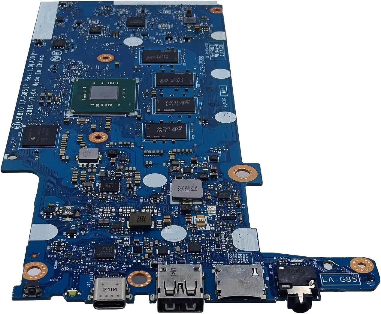 مادربرد جایگزین لپ تاپ EDB10 LA-G851P برای Dell Chromebook 3100 2 در 1، پردازنده N4020 1.1 گیگاهرتز دو هسته ای، 4 گیگابایت رم، 64 گیگابایت حافظه، 00PH51 0PH51