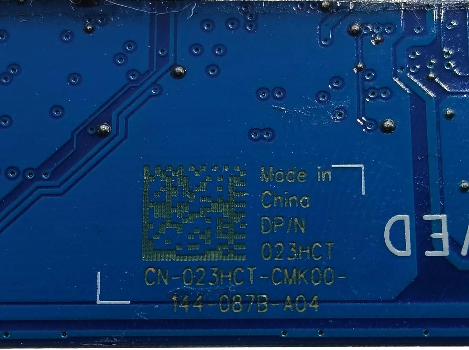 مادربرد جایگزین لپ تاپ EDB10 LA-G851P برای Dell Chromebook 3100 2 در 1، پردازنده N4020 1.1 گیگاهرتز دو هسته ای، 4 گیگابایت رم، 32 گیگابایت حافظه، 023HCT 23HCT