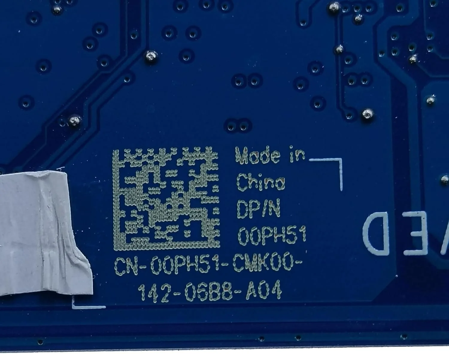 مادربرد جایگزین لپ تاپ EDB10 LA-G851P برای Dell Chromebook 3100 2 در 1، پردازنده N4020 1.1 گیگاهرتز دو هسته ای، 4 گیگابایت رم، 64 گیگابایت حافظه، 00PH51 0PH51