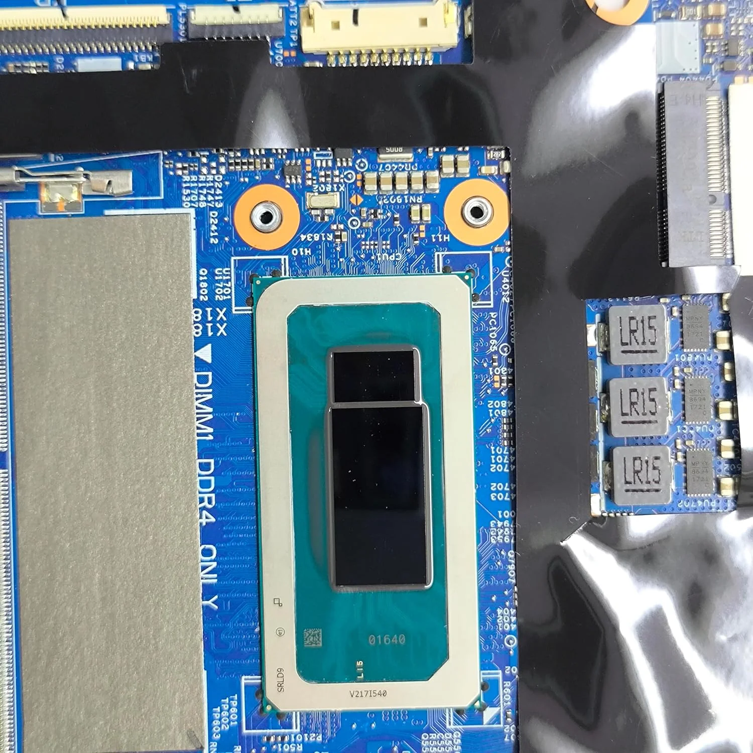 مادربرد جایگزین لپ تاپ 0DIN N ADL UMA 203128-1 برای Dell Inspiron 5420، برد اصلی سیستم با پردازنده i5-1240P، شماره قطعه 07HXJR 7HXJR