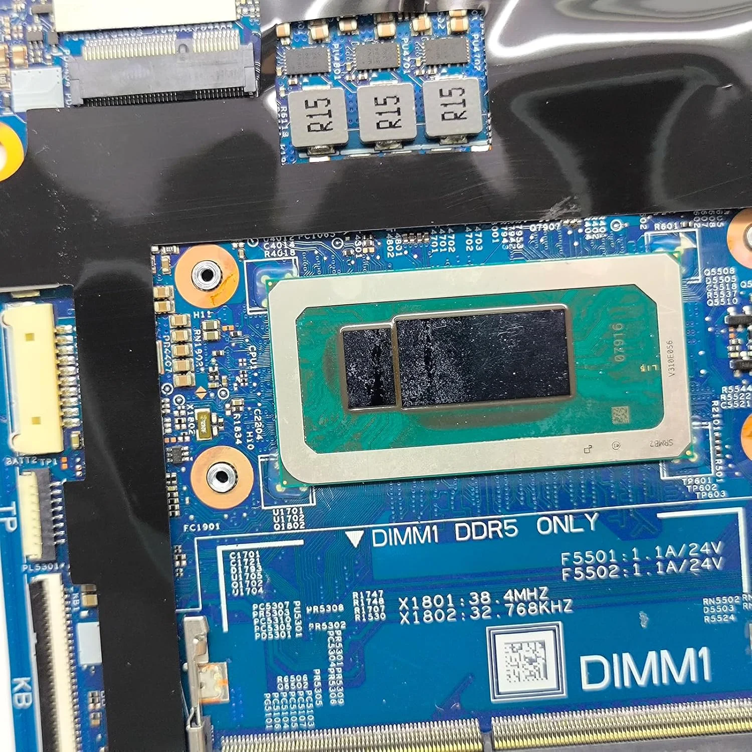 مادربرد جایگزین لپ تاپ ODIN N ADL DDR5 UMA 213265-1 برای Dell Inspiron 16 5620، پردازنده i5-1240P، شماره قطعه 1MXHG1 مادربرد جایگزین لپ تاپ ODIN N ADL DDR5 UMA 213265-1 برای Dell Inspiron 16 5620، پردازنده i5-1240P، شماره قطعه 1MXHG1