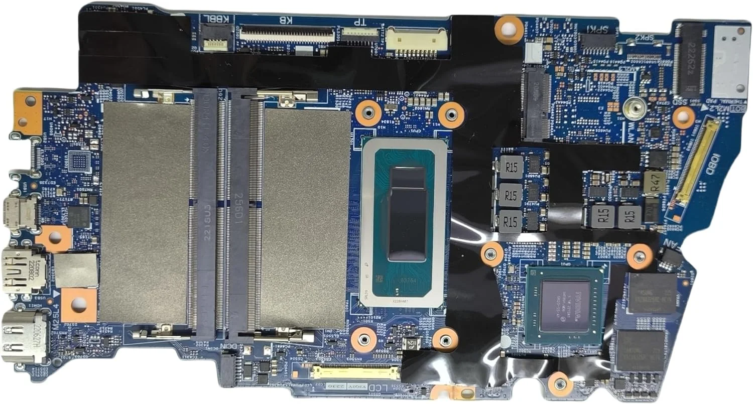 مادربرد جایگزین لپ تاپ ODIN N ADL DIS MB 213090-2 برای Dell Inspiron 5620، پردازنده i5-1240P، گرافیک MX570 2G، شماره قطعه 0D6G2T D6G2T