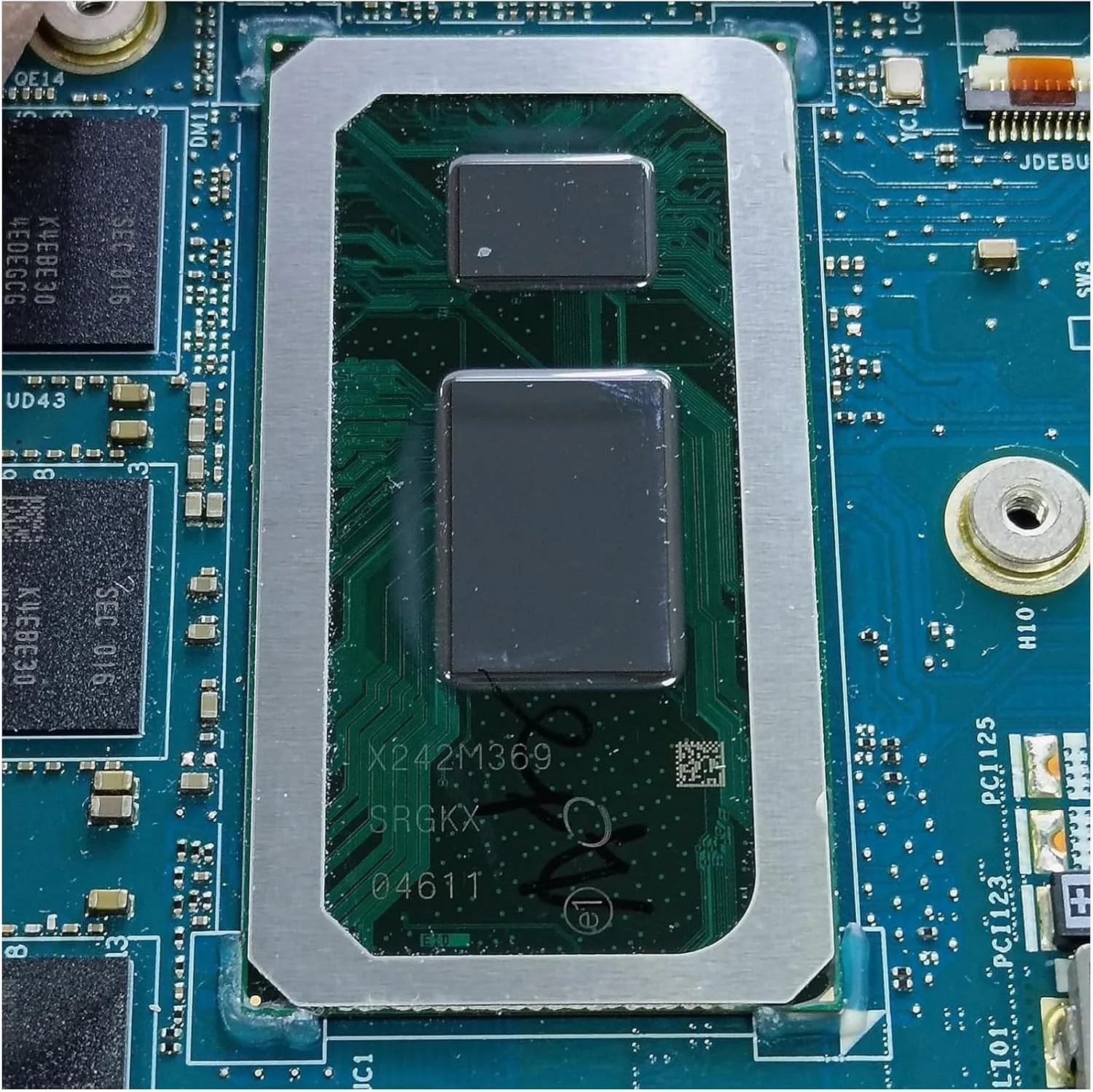 مادربرد جایگزین 0G5X0F G5X0F برای لپ تاپ Dell Latitude 9510 مدل FDB50 LA-H981P، پردازنده i5-10310U، رم 8 گیگابایت