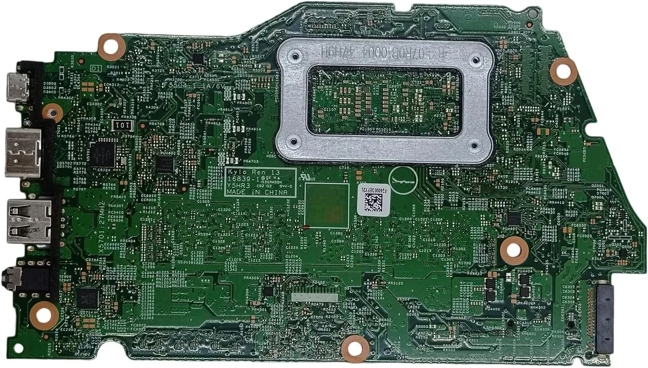 برد اصلی جایگزین برای دل Inspiron 13 7370 مدل KYLO Ren 13 16839-1 با پردازنده i7-8550U و 8 گیگابایت رم، شماره قطعه 00NVF7 0NVF7