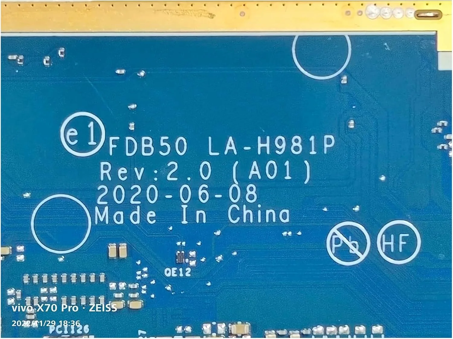 مادربرد جایگزین 0V4TK1 V4TK1 برای لپ تاپ Dell Latitude 9510 مدل LA-H981P، پردازنده I7-10710U و 16 گیگابایت رم مادربرد جایگزین 0V4TK1 V4TK1 برای لپ تاپ Dell Latitude 9510 مدل LA-H981P، پردازنده I7-10710U و 16 گیگابایت رم