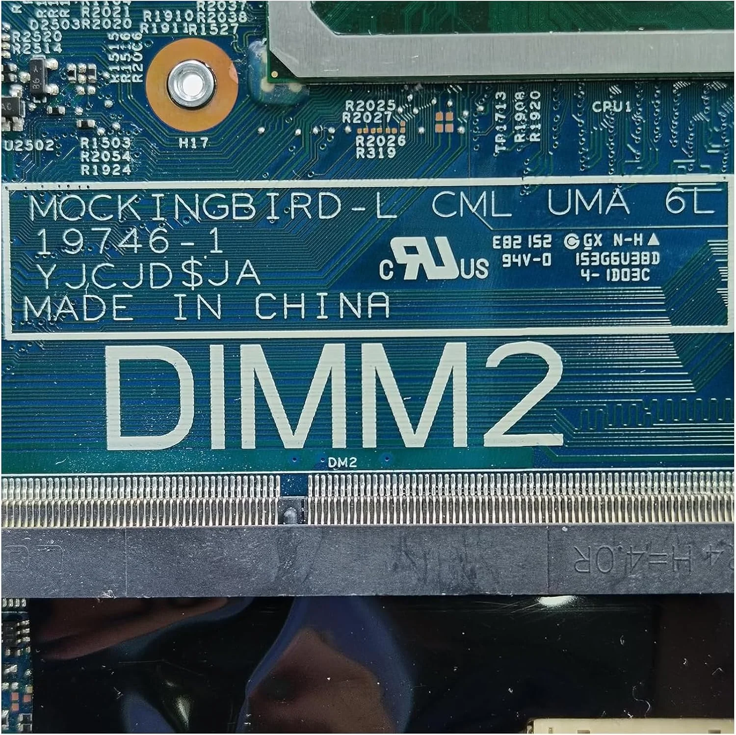 مادربرد جایگزین 0H2KNT H2KNT برای لپ تاپ Dell Latitude 3410 مدل Mockingbird-L CML UMA 6L 19746-1 با پردازنده 5205U مادربرد جایگزین 0H2KNT H2KNT برای لپ تاپ Dell Latitude 3410 مدل Mockingbird-L CML UMA 6L 19746-1 با پردازنده 5205U