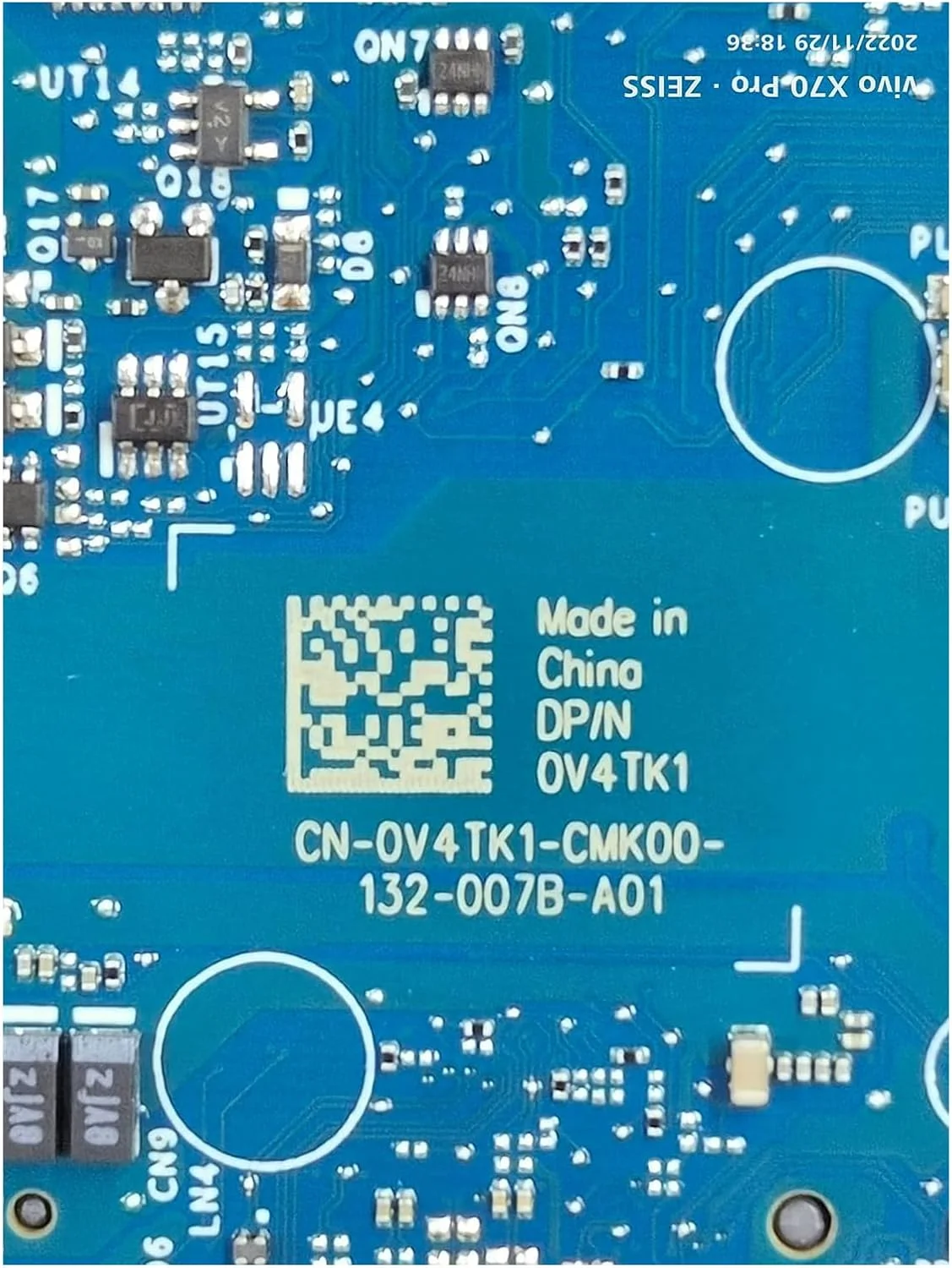 مادربرد جایگزین 0V4TK1 V4TK1 برای لپ تاپ Dell Latitude 9510 مدل LA-H981P، پردازنده I7-10710U و 16 گیگابایت رم مادربرد جایگزین 0V4TK1 V4TK1 برای لپ تاپ Dell Latitude 9510 مدل LA-H981P، پردازنده I7-10710U و 16 گیگابایت رم