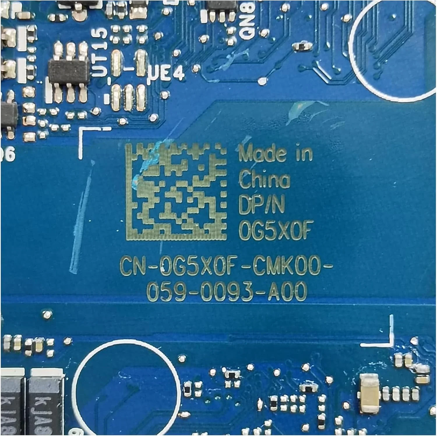 مادربرد جایگزین 0G5X0F G5X0F برای لپ تاپ Dell Latitude 9510 مدل FDB50 LA-H981P، پردازنده i5-10310U، رم 8 گیگابایت