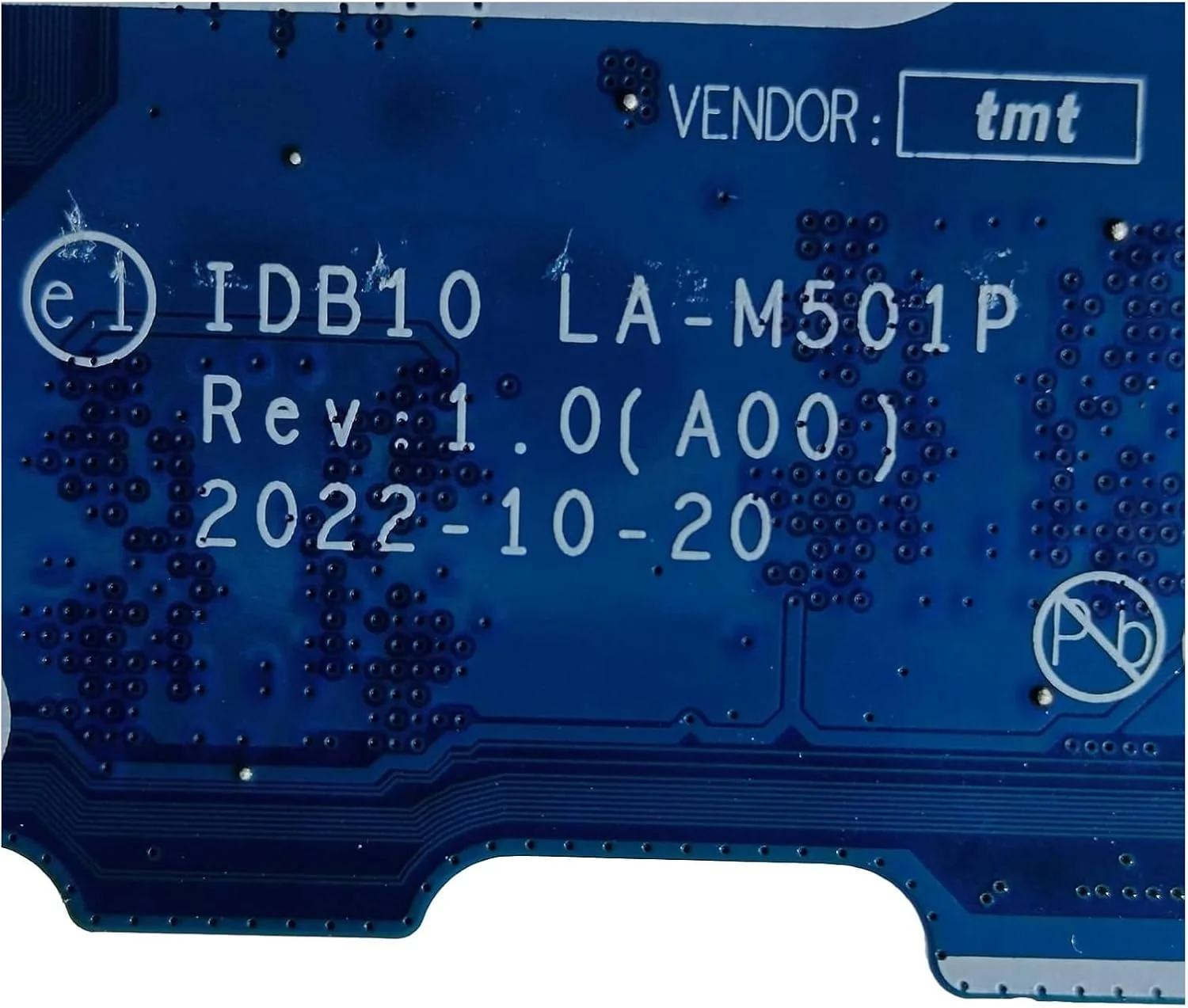 مادربرد جایگزین 0P70C3 P70C3 برای لپ تاپ دل Latitude 3140 مدل LA-M501P، پردازنده N100، رم 4 گیگابایت