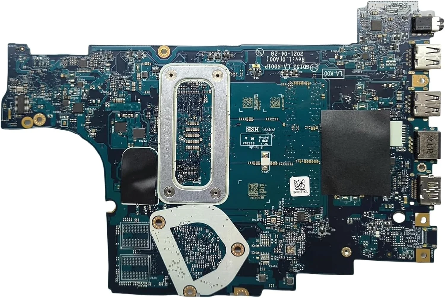 مادربرد جایگزین 00VPNP 0VPNP برای لپ تاپ Dell inspiron 3505، برد اصلی سیستم GDI53 LA-K001P با پردازنده R3-3250U