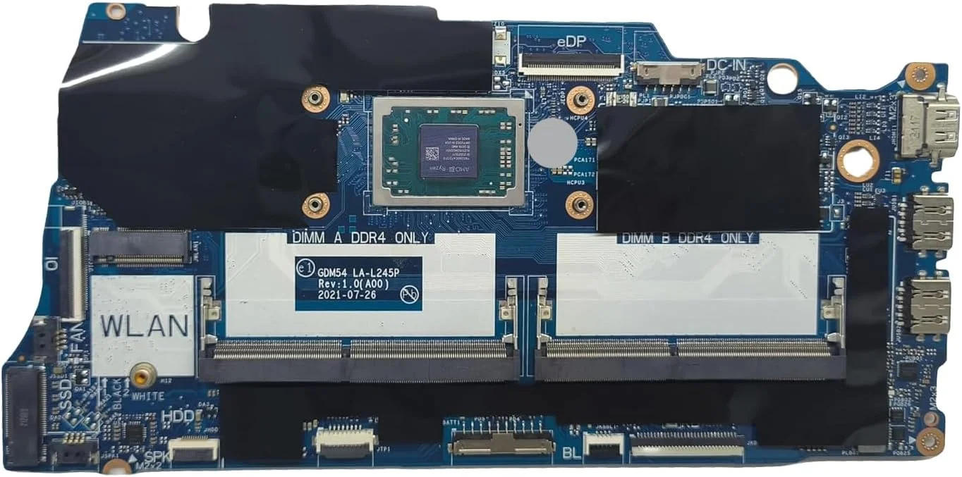 مادربرد جایگزین 0M90KV M90KV برای لپ تاپ Dell Inspiron 15 3515 مدل GDM54 LA-L245P با پردازنده R3-3250U