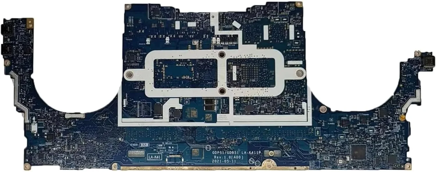 مادربرد جایگزین 0MM15H MM15H برای لپ تاپ Dell XPS 9305 مدل FDP30 LA-K461P، پردازنده i5-1135G7 و 8 گیگابایت رم