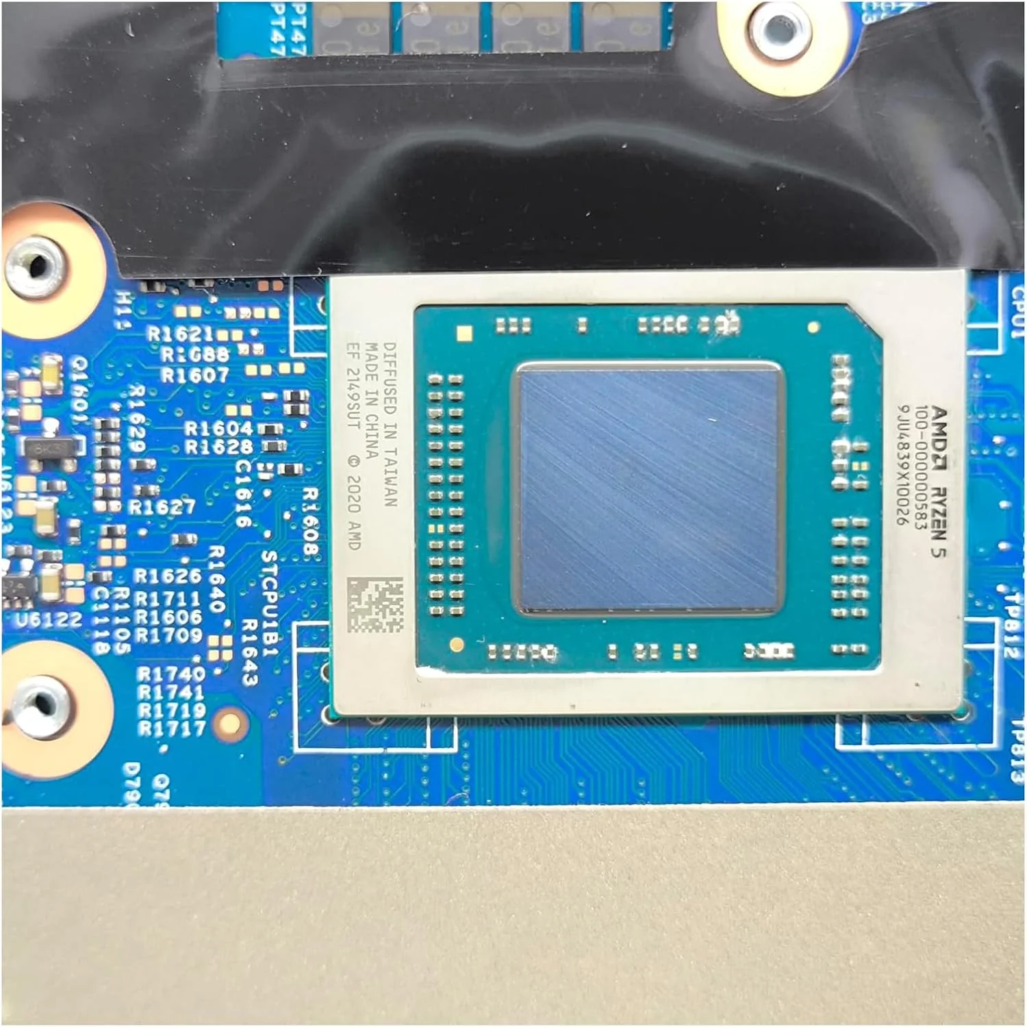 مادربرد جایگزین 0GKYKV GKYKV برای لپ تاپ Dell Inspiron 14 5425 مدل ODIN14N_16N AMD DIS 203131-1، برد اصلی سیستم با پردازنده Ryzen 5 5625U و کارت گرافیک MX550 با 2 گیگابایت حافظه