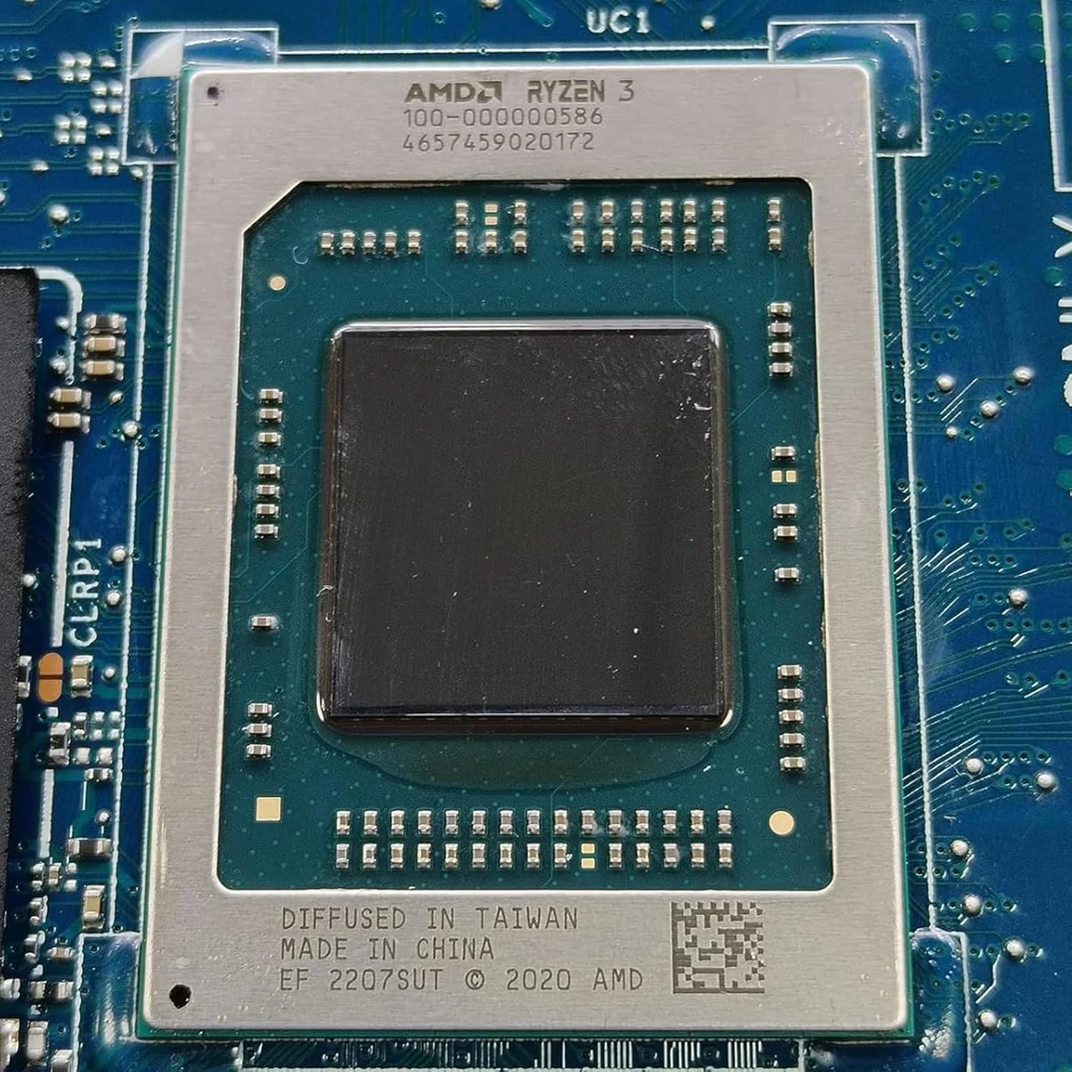 مادربرد جایگزین 0PRRG1 PRRG1 برای لپ تاپ دل Inspiron 15 3525 مدل HDL5D LA-L945P، پردازنده R3-5425U