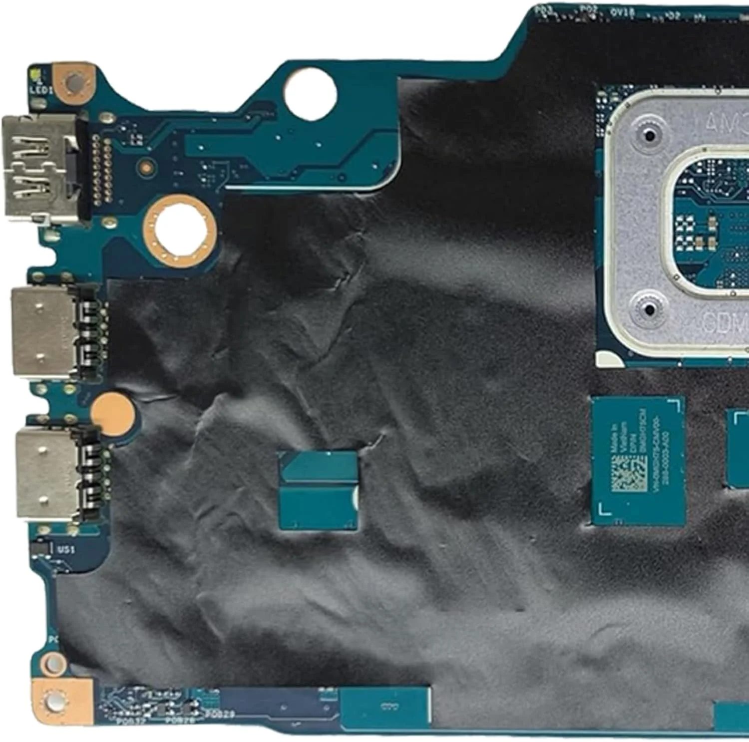 مادربرد جایگزین 0MGH75 MGH75 برای لپ تاپ Dell Vostro 15 3510، برد اصلی سیستم، پردازنده i3-1115G4 مدل GDM50 LA-L241P