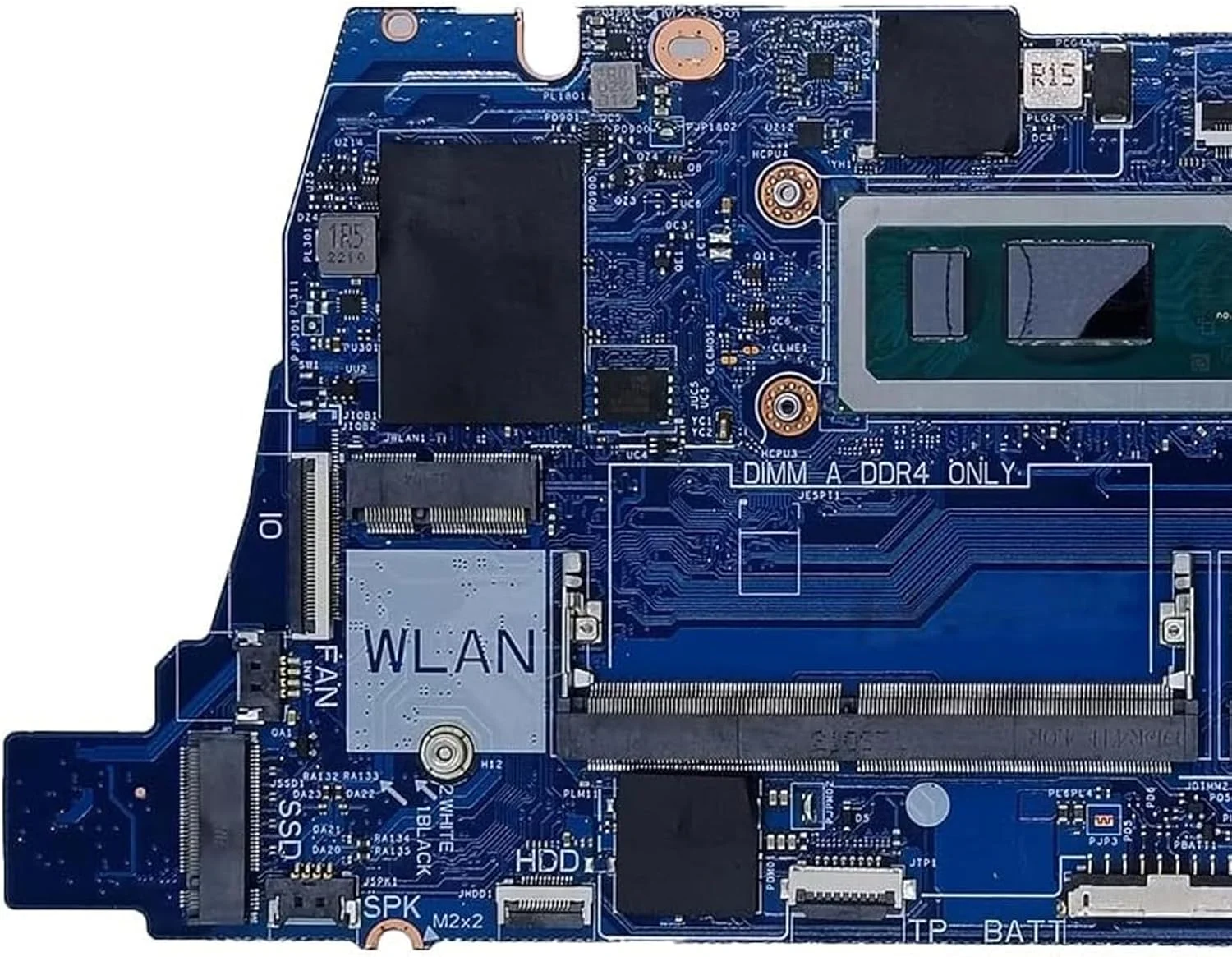 جایگزین مادربرد لپ تاپ دل اینسپایرون 15 3520 مدل 093NVT 93NVT، برد اصلی سیستم HDL50/HDL5A LA-L946P با پردازنده 7305