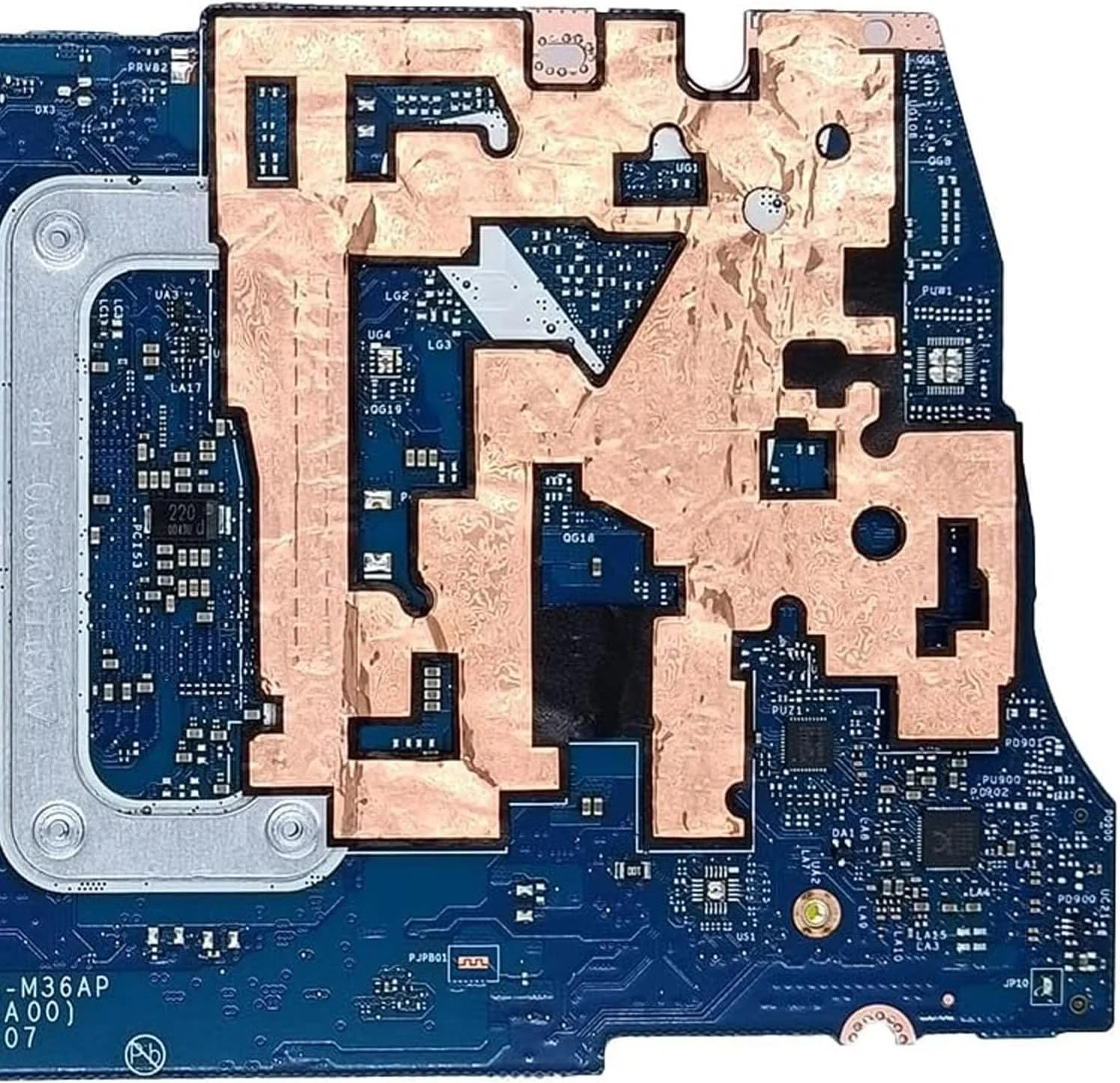 مادربرد جایگزین 03KJH3 3KJH3 برای لپ تاپ Dell Inspiron 15 3535 مدل IDH52 LA-M36AP، برد اصلی سیستم با پردازنده R3-7330U