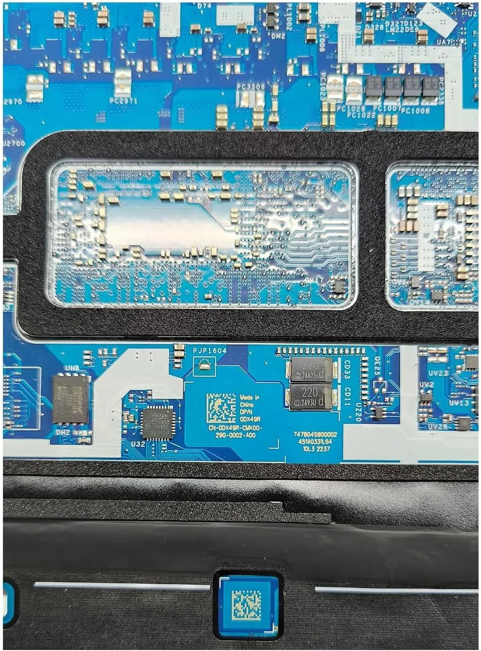 مادربرد جایگزین 0DX49R DX49R برای لپ تاپ Dell Precision 5560 مدل LA-K411P، برد اصلی سیستم DIS با پردازنده I5-11500H و حافظه 4 گیگابایتی GDP51 GDB51 مادربرد جایگزین 0DX49R DX49R برای لپ تاپ Dell Precision 5560 مدل LA-K411P، برد اصلی سیستم DIS با پردازنده I5-11500H و حافظه 4 گیگابایتی GDP51 GDB51