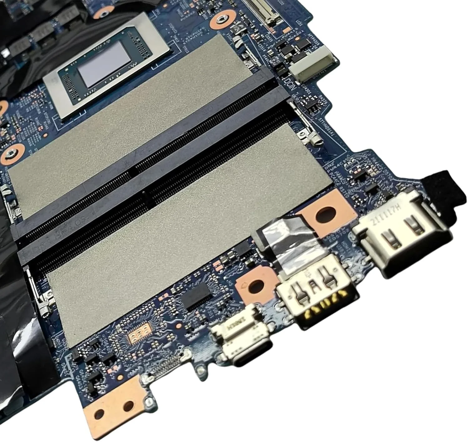 مادربرد جایگزین 0GKYKV GKYKV برای لپ تاپ Dell Inspiron 14 5425 مدل ODIN14N_16N AMD DIS 203131-1، برد اصلی سیستم با پردازنده Ryzen 5 5625U و کارت گرافیک MX550 با 2 گیگابایت حافظه