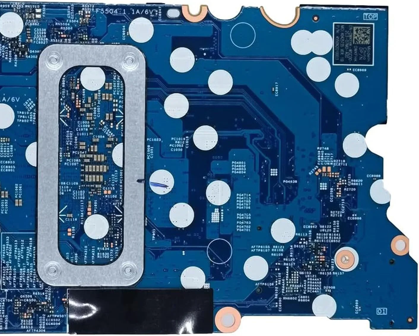 مادربرد جایگزین 0WKFHK WKFHK برای لپ تاپ دل Inspiron 5415 مدل Cyborg AMD 14N AOO 203097-1، برد اصلی سیستم با پردازنده R7-5700U