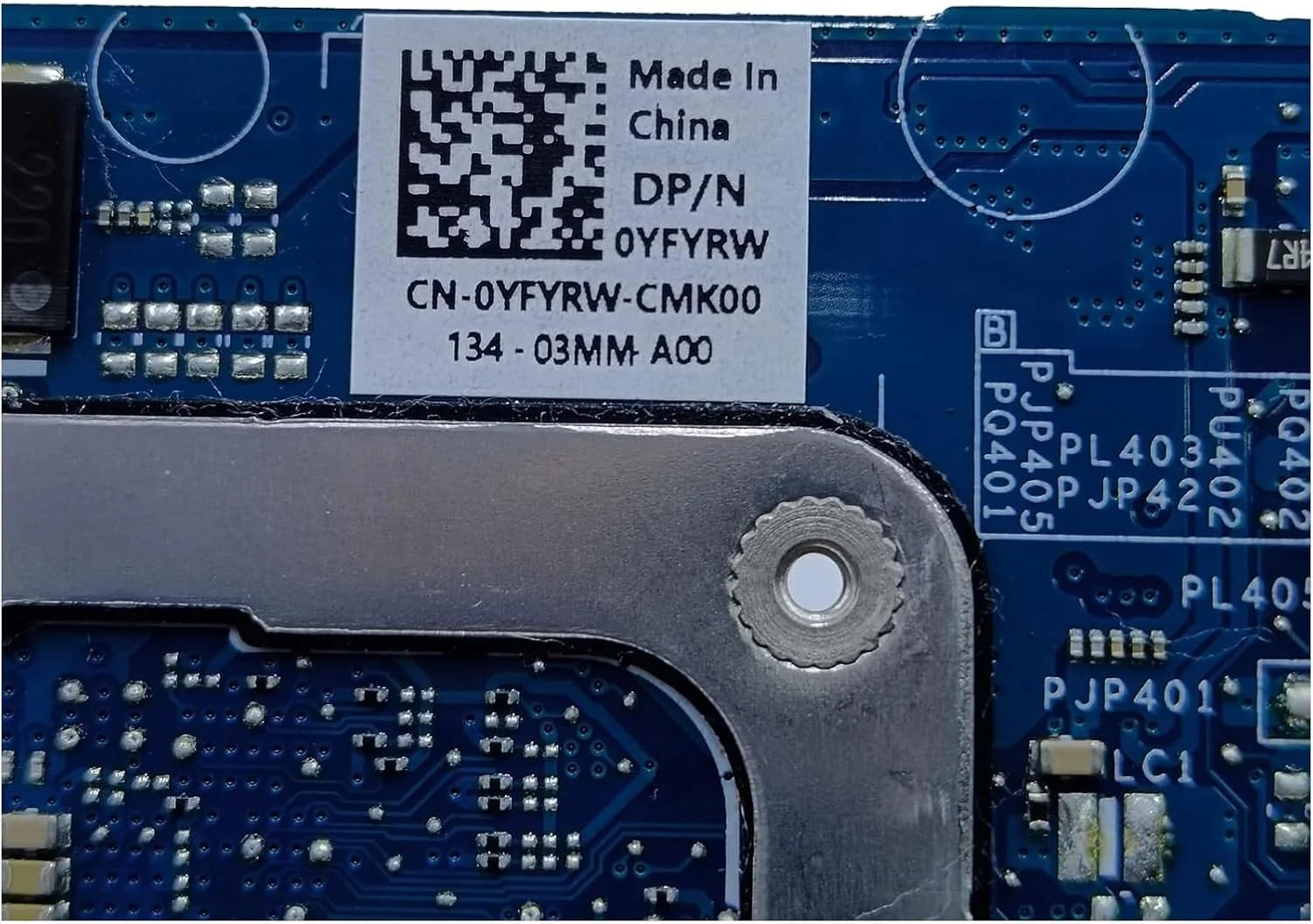 مادربرد جایگزین 0YFYRW YFYRW برای لپ تاپ Dell Latitude 7320 مدل GDC31 LA-K371P، پردازنده I5-1145G7، رم 8 گیگابایت مادربرد جایگزین 0YFYRW YFYRW برای لپ تاپ Dell Latitude 7320 مدل GDC31 LA-K371P، پردازنده I5-1145G7، رم 8 گیگابایت