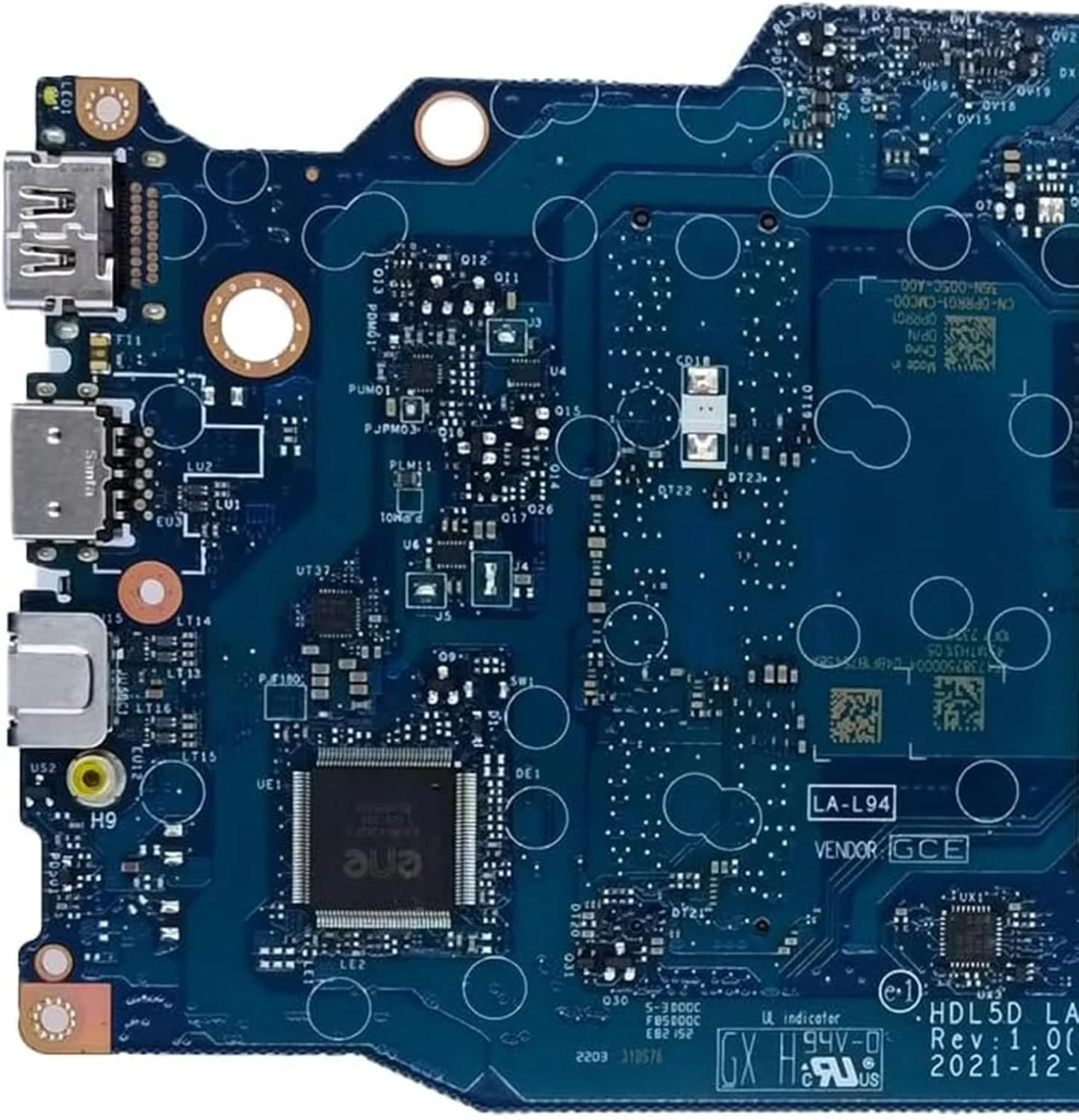 مادربرد جایگزین 0PRRG1 PRRG1 برای لپ تاپ دل Inspiron 15 3525 مدل HDL5D LA-L945P، پردازنده R3-5425U