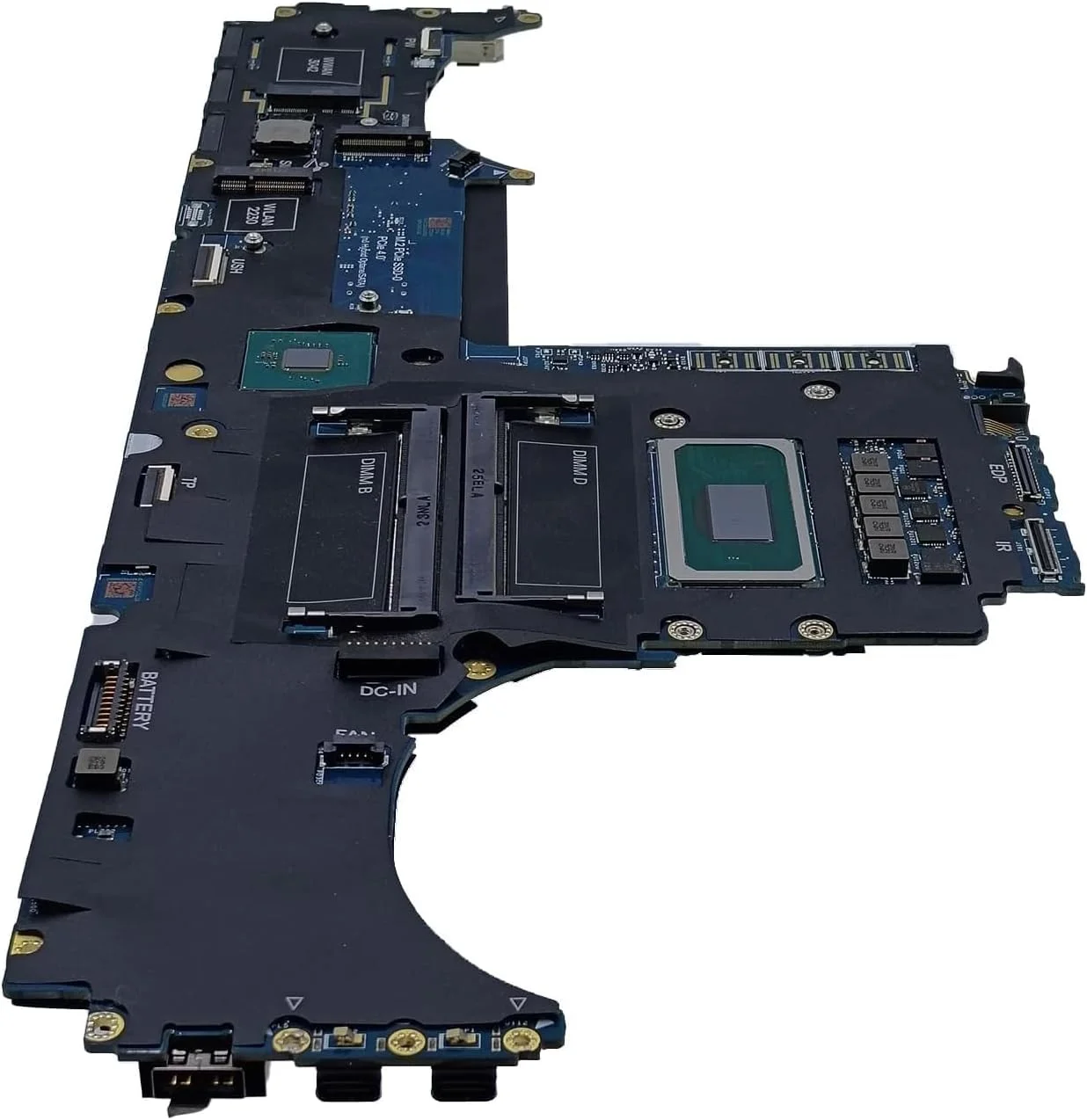 مادربرد جایگزین 0TC5N0 TC5N0 برای لپ تاپ Dell Precision 7760 مدل GDB70 LA-K631P، پردازنده i9-11950H