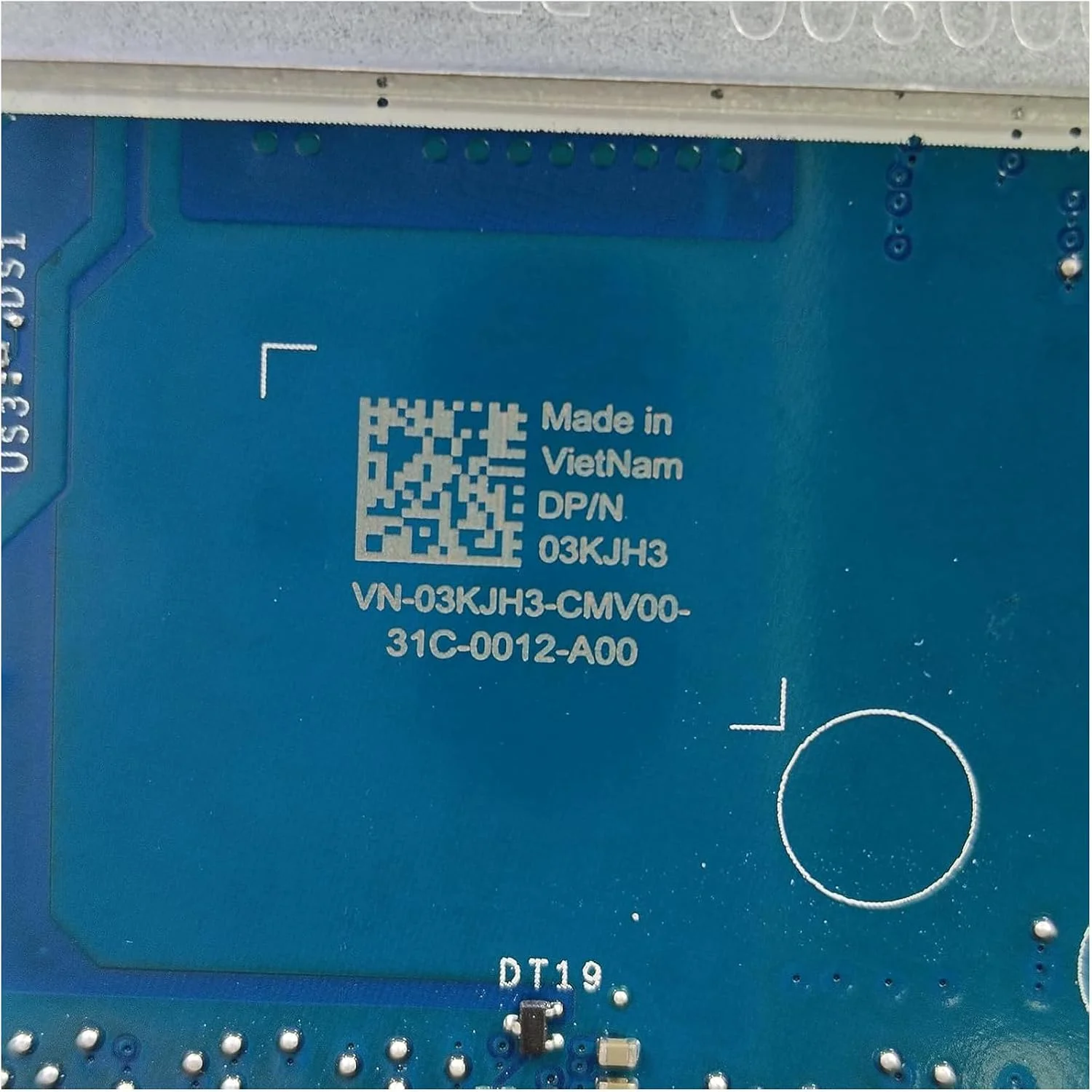 مادربرد جایگزین 03KJH3 3KJH3 برای لپ تاپ Dell Inspiron 15 3535 مدل IDH52 LA-M36AP، برد اصلی سیستم با پردازنده R3-7330U