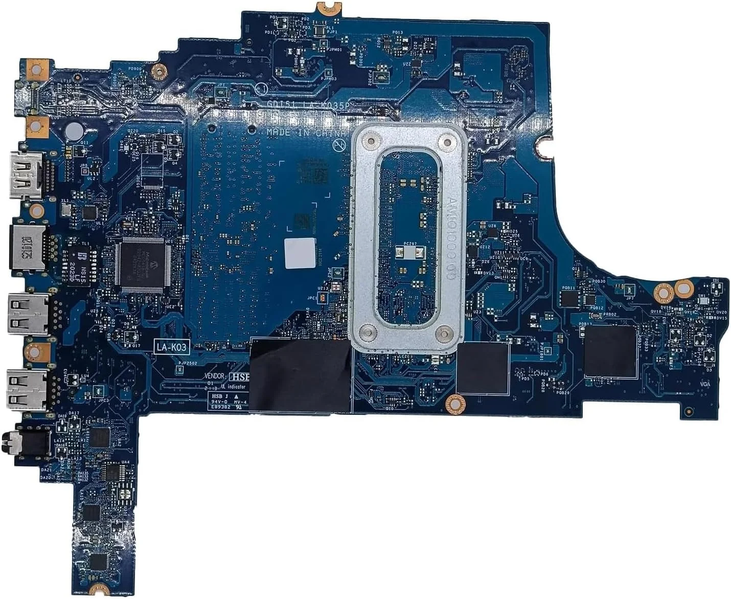 مادربرد جایگزین 0Y2CMN Y2CMN برای لپ تاپ Dell Vostro 3501 مدل GDI51 LA-K035P، پردازنده i3-1005G1 مادربرد جایگزین 0Y2CMN Y2CMN برای لپ تاپ Dell Vostro 3501 مدل GDI51 LA-K035P، پردازنده i3-1005G1