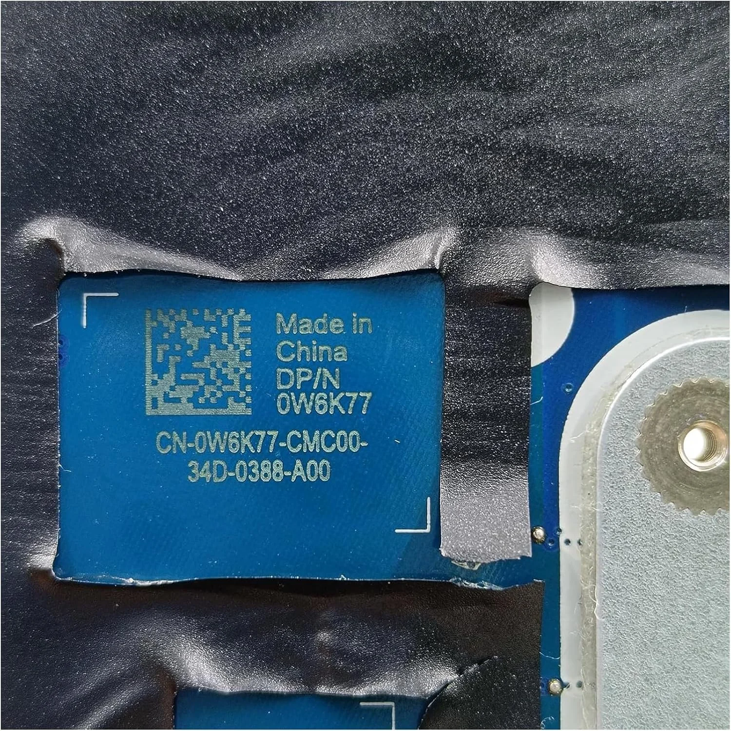 مادربرد جایگزین 0W6K77 W6K77 برای لپ تاپ Dell Vostro 15 3510 مدل GDM50 LA-L241P، پردازنده i3-1115G4، 45 پین