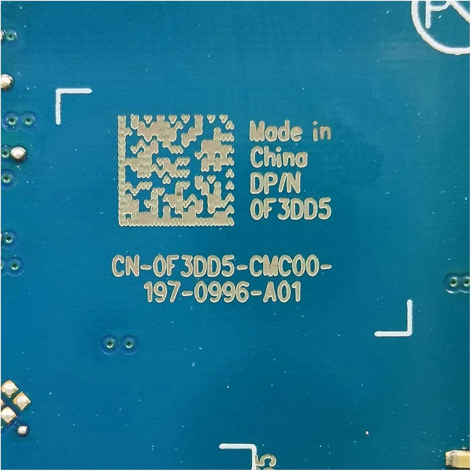 مادربرد جایگزین 0F3DD5 F3DD5 برای لپ تاپ Dell Vostro 3500 مدل GDI4A LA-K034P با پردازنده i7-1165G7