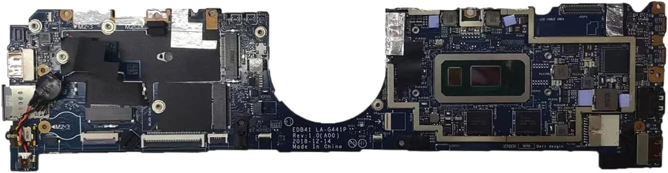 مادربرد جایگزین 0R5P25 R5P25 برای لپ تاپ دل Latitude 7400 مدل EDB41 LA-G441P، پردازنده i7-8665U و 16 گیگابایت رم مادربرد جایگزین 0R5P25 R5P25 برای لپ تاپ دل Latitude 7400 مدل EDB41 LA-G441P، پردازنده i7-8665U و 16 گیگابایت رم