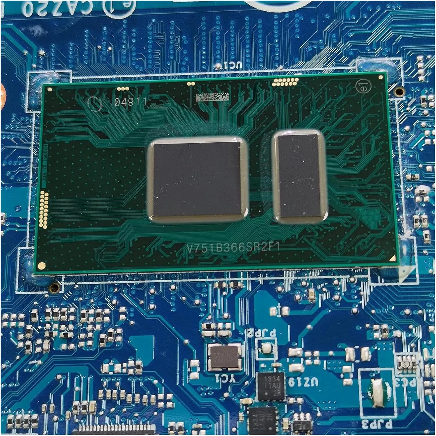 مادربرد جایگزین 04GTKN 4GTKN برای لپ تاپ Dell Latitude 7480 مدل CAZ20 LA-E131P، پردازنده i7-6600U