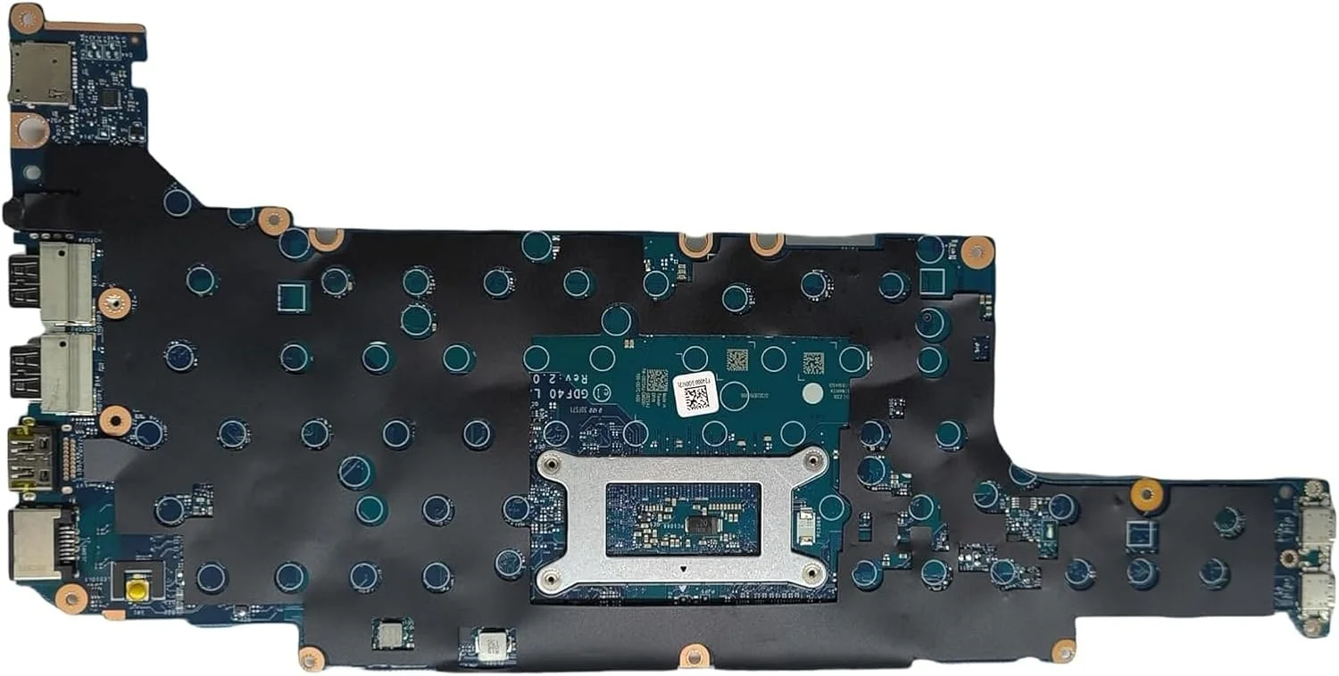 جایگزین 0825VJ 825VJ برای مادربرد لپ تاپ Dell Latitude 5420 مدل GDF40 LA-K491P، برد اصلی سیستم با پردازنده i7-1185G7