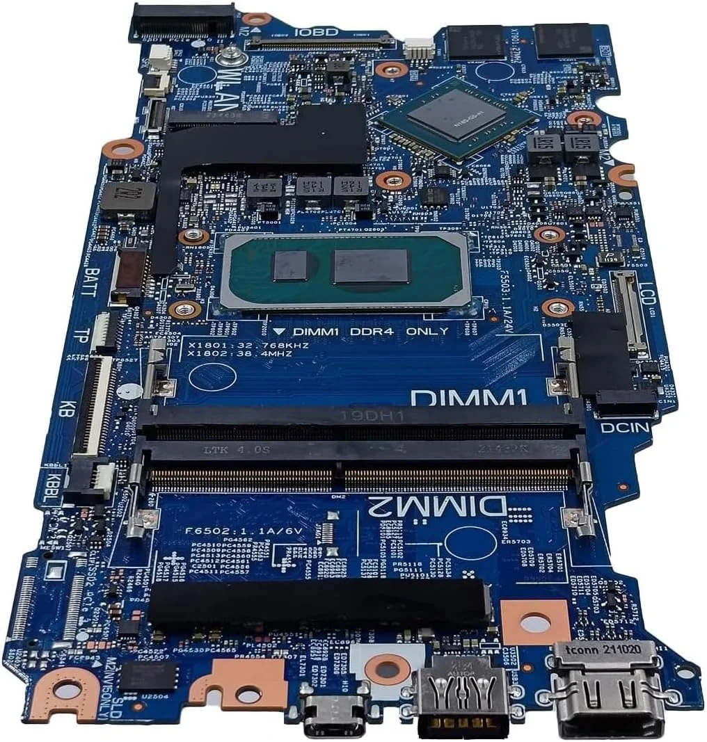 مادربرد جایگزین 0WC6D7 WC6D7 برای لپ تاپ Dell Latitude 3520 مدل Cyborg-L14 TGL 203068-1، پردازنده اصلی i5-1135G7 و کارت گرافیک MX450 2GB