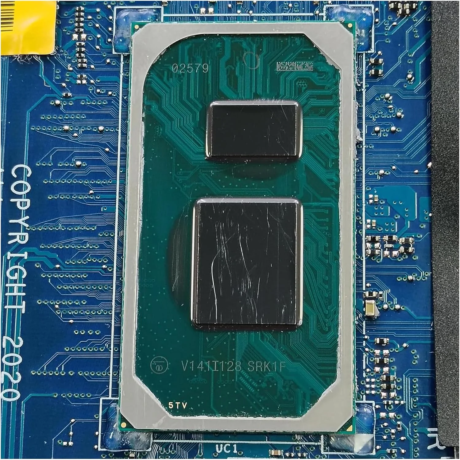 مادربرد جایگزین 01X1F5 1X1F5 برای لپ تاپ Dell Latitude 5420 مدل GDF40 LA-K491P با پردازنده i5-1135G7