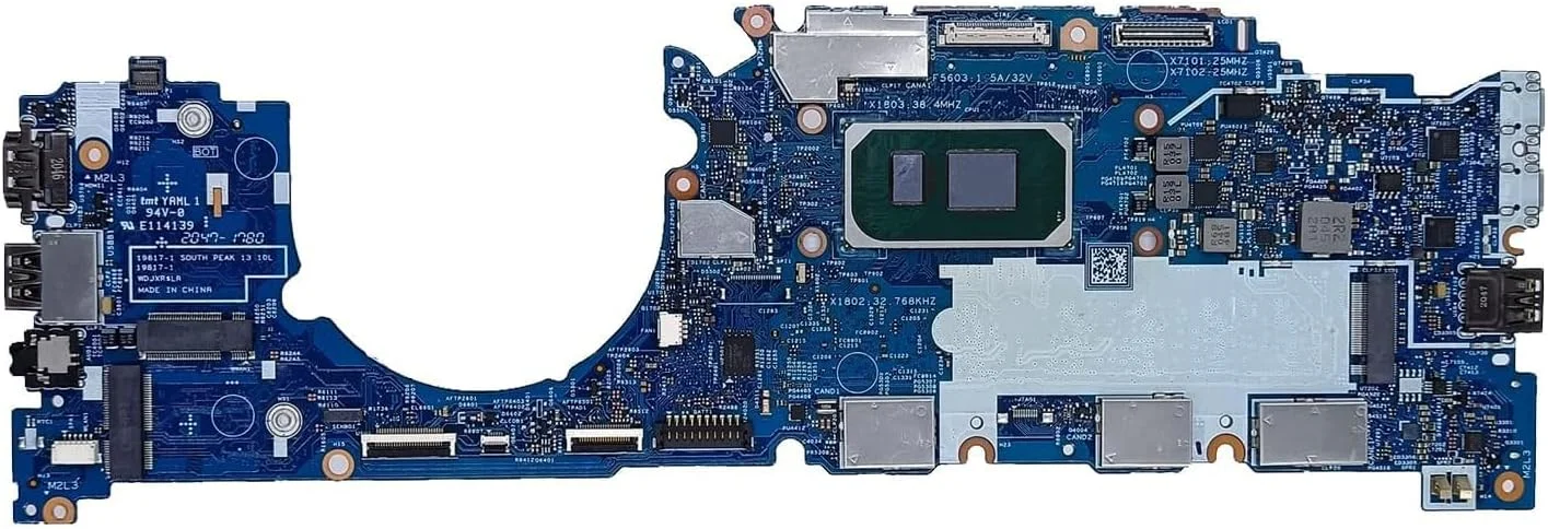 مادربرد جایگزین 0YW33R YW33R برای لپ تاپ Dell Latitude 5320 مدل South Peak 13 IOL 19817-1، پردازنده i5-1135G7 و 8 گیگابایت رم