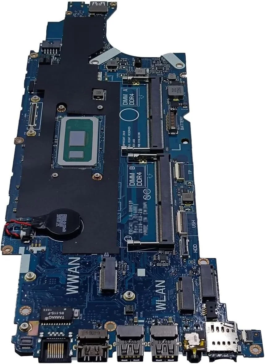 مادربرد جایگزین 0HJD1J HJD1J برای لپ تاپ Dell Latitude 5400 مدل EDC41 LA-G891P، پردازنده i5-8365U