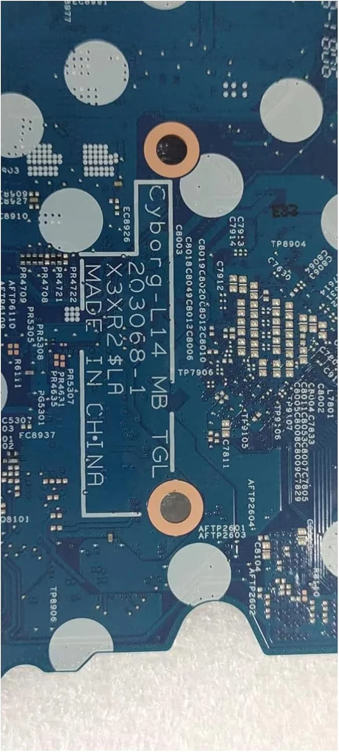 جایگزین 0FNX7N FNX7N برای مادربرد لپ تاپ Dell Latitude 3520 مدل Cyborg-L14 MB TGL 203068-1، برد اصلی سیستم با پردازنده i7-1165G7
