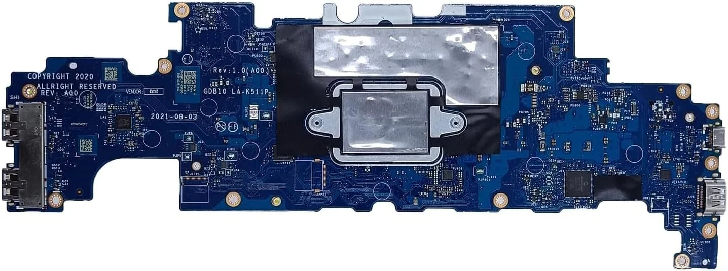 مادربرد جایگزین 0M12DJ M12DJ برای لپ تاپ دل Latitude 3120 مدل GDB10 LA-K511P، پردازنده N6000 و 4 گیگابایت رم