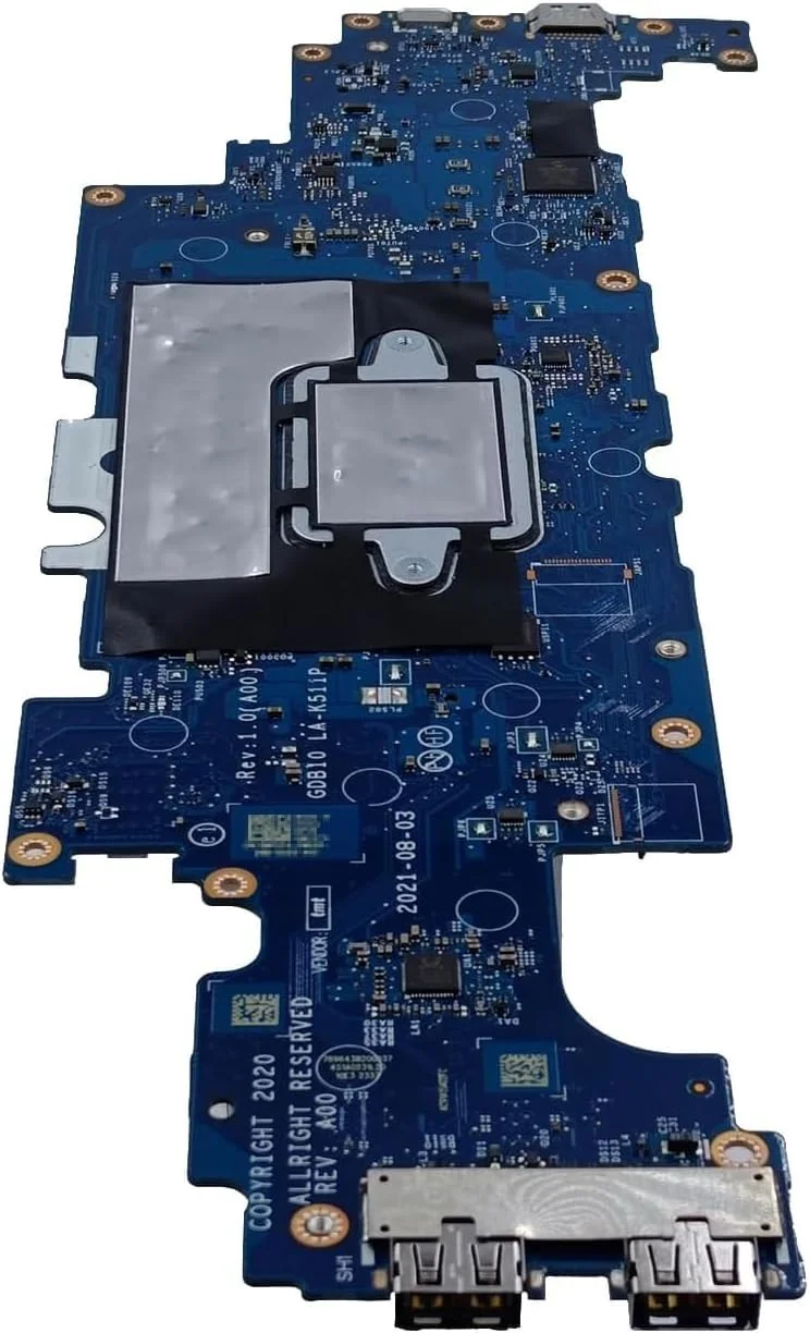 مادربرد جایگزین 0M12DJ M12DJ برای لپ تاپ دل Latitude 3120 مدل GDB10 LA-K511P، پردازنده N6000 و 4 گیگابایت رم