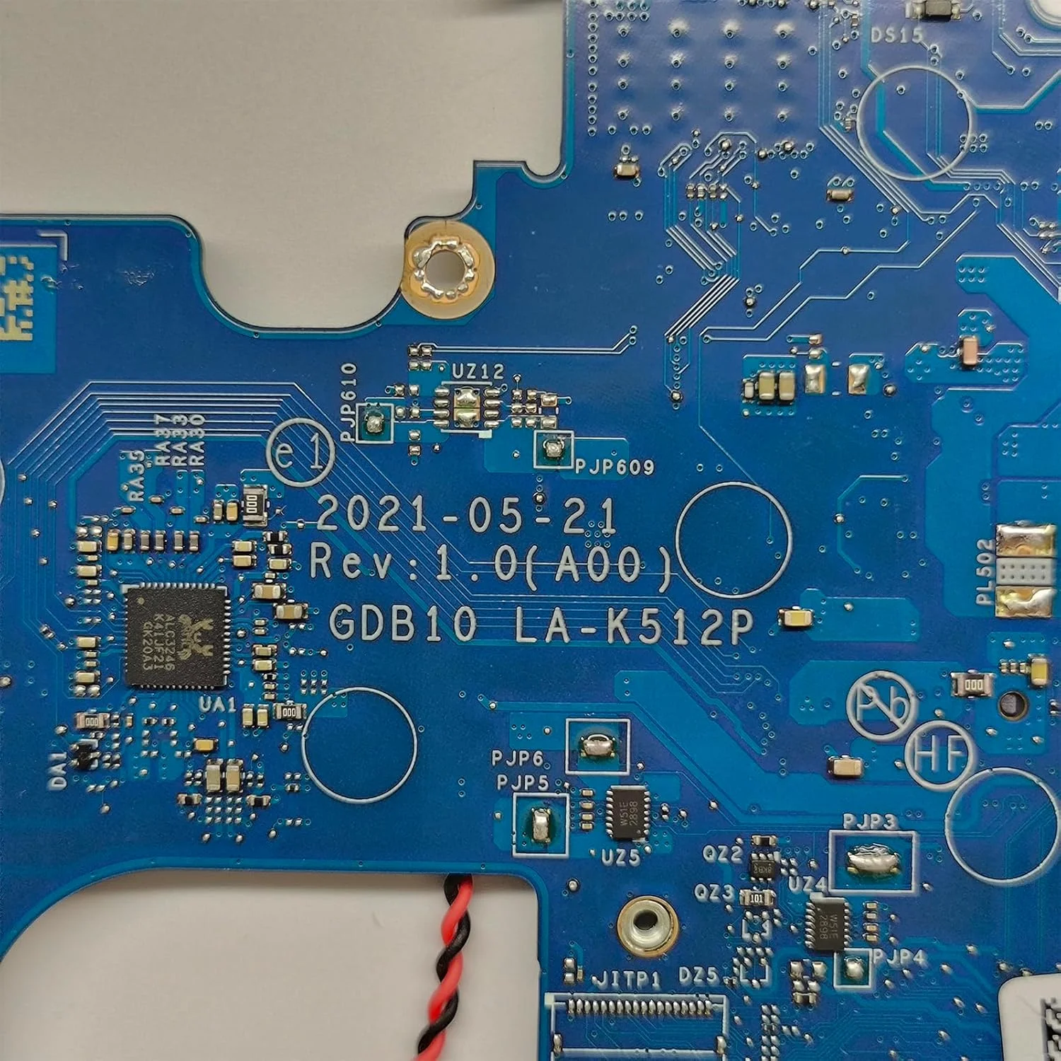 مادربرد جایگزین 0M0JC3 M0JC3 برای لپ تاپ Dell Latitude 3120 مدل GDB10 LA-K512P، پردازنده N5100 چهارهسته ای 1.1 گیگاهرتز با 4 گیگابایت رم