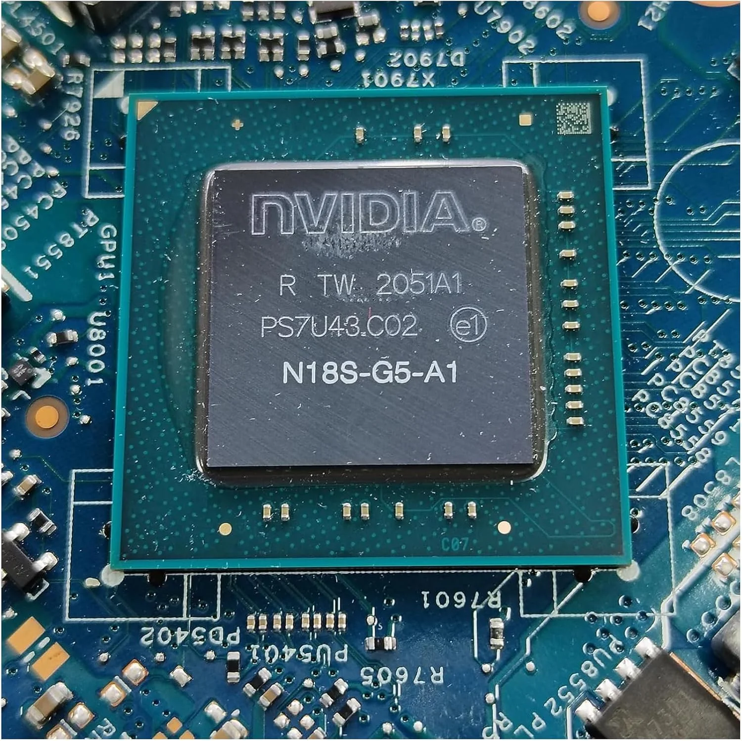 مادربرد جایگزین دل Inspiron 5310 مدل 02JGH0 2JGH0، بورد اصلی سیستم M00NKNIGHT N13 TGL 203009-1، پردازنده i7-11390H، رم 16 گیگابایت، MX450 2 گیگابایت