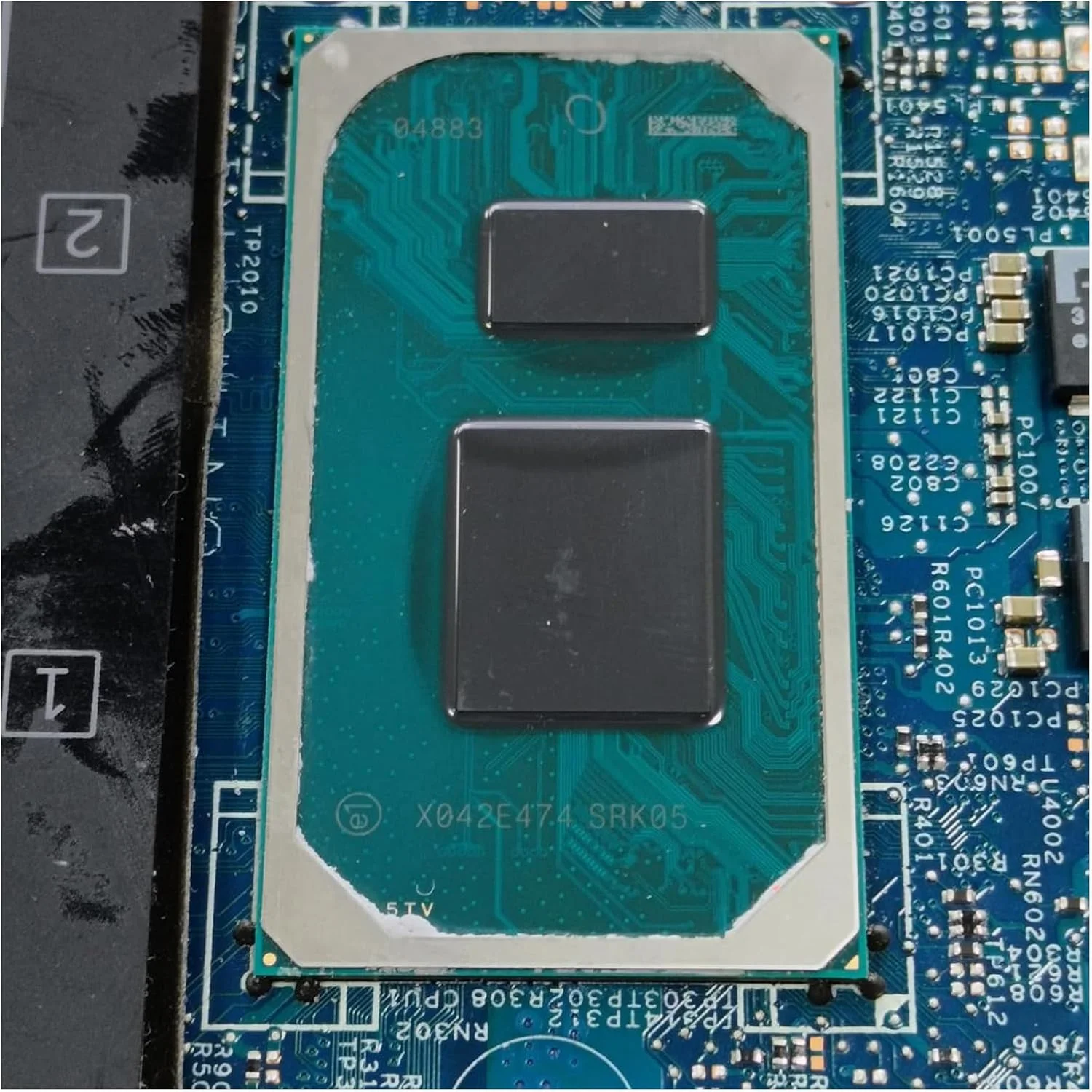 جایگزینی مادربرد لپ تاپ Dell Inspiron 5406 2-in-1 مدل 0FW6F0 FW6F0، برد اصلی سیستم HELCAT 14 TGL 8L 19860-1 با پردازنده i5-1135G7