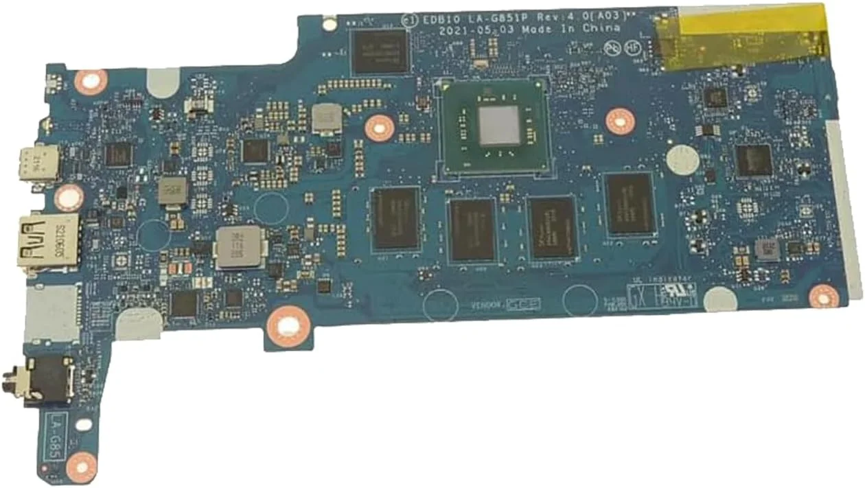 مادربرد جایگزین 083JTF 83JTF برای لپ تاپ Dell Chromebook 3100 با 4 گیگابایت رم و 16 گیگابایت حافظه پردازنده N4020