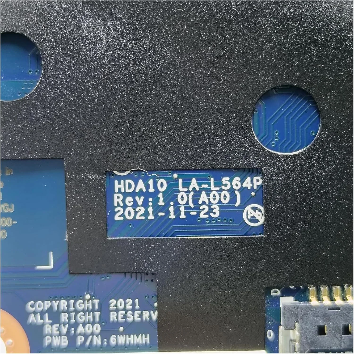 مادربرد جایگزین 0JKVGJ JKVGJ برای لپ تاپ دل Chromebook 3110، برد اصلی سیستم HDA10 LA-L564P با پردازنده Celeron N5100، رم 8 گیگابایتی و حافظه 64 گیگابایتی (مناسب برای CHROMEBOOK 3110 2-in-1 نیست)