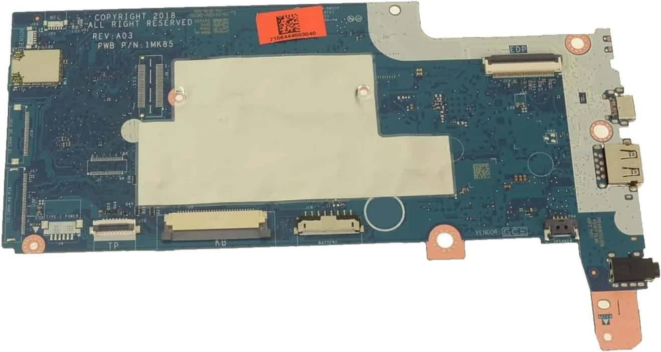 مادربرد جایگزین 083JTF 83JTF برای لپ تاپ Dell Chromebook 3100 با 4 گیگابایت رم و 16 گیگابایت حافظه پردازنده N4020